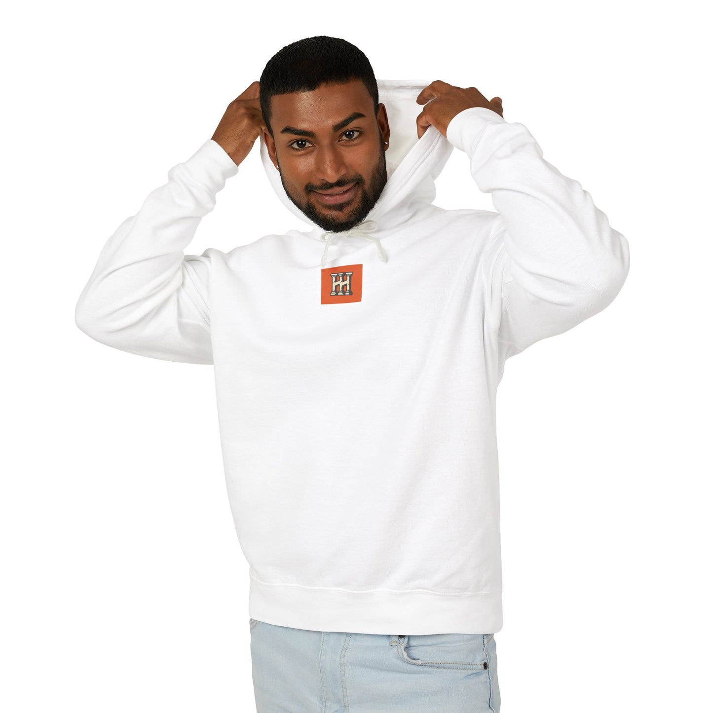 Hustle & Hurry Design, Lightweight Hooded Sweatshirt
