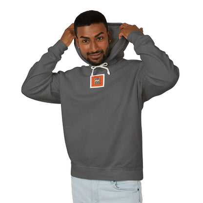 Hustle & Hurry Design, Lightweight Hooded Sweatshirt