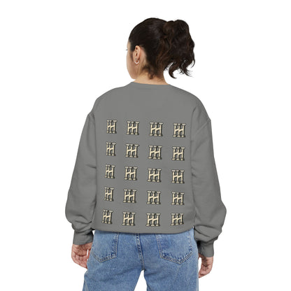 HUSTLE HURRY Sweatshirt, Cozy Garment-Dyed Sweater