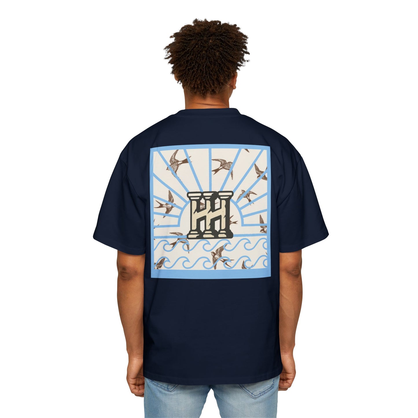 HUSTLE HURRY | Oversized Tee, Relaxed