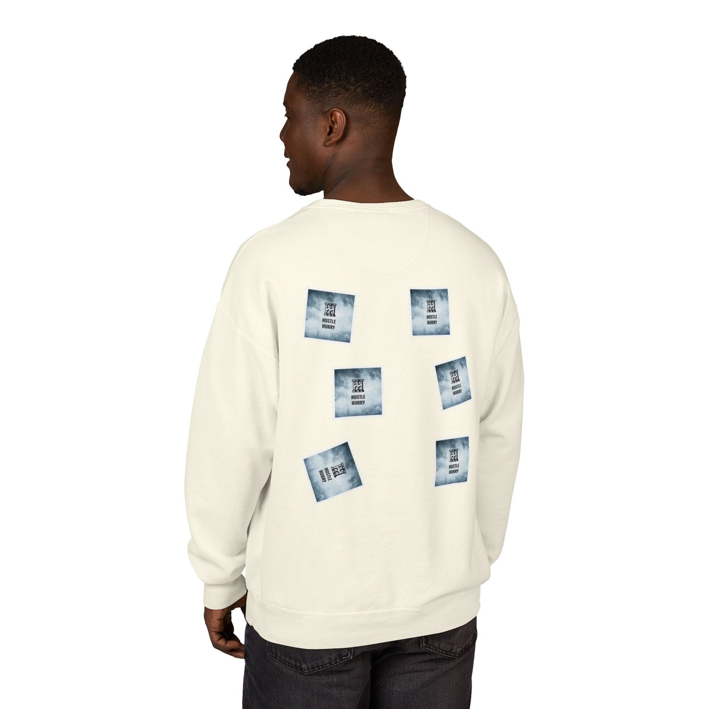 Hustle & Hurry Sweatshirt, Relaxed Style