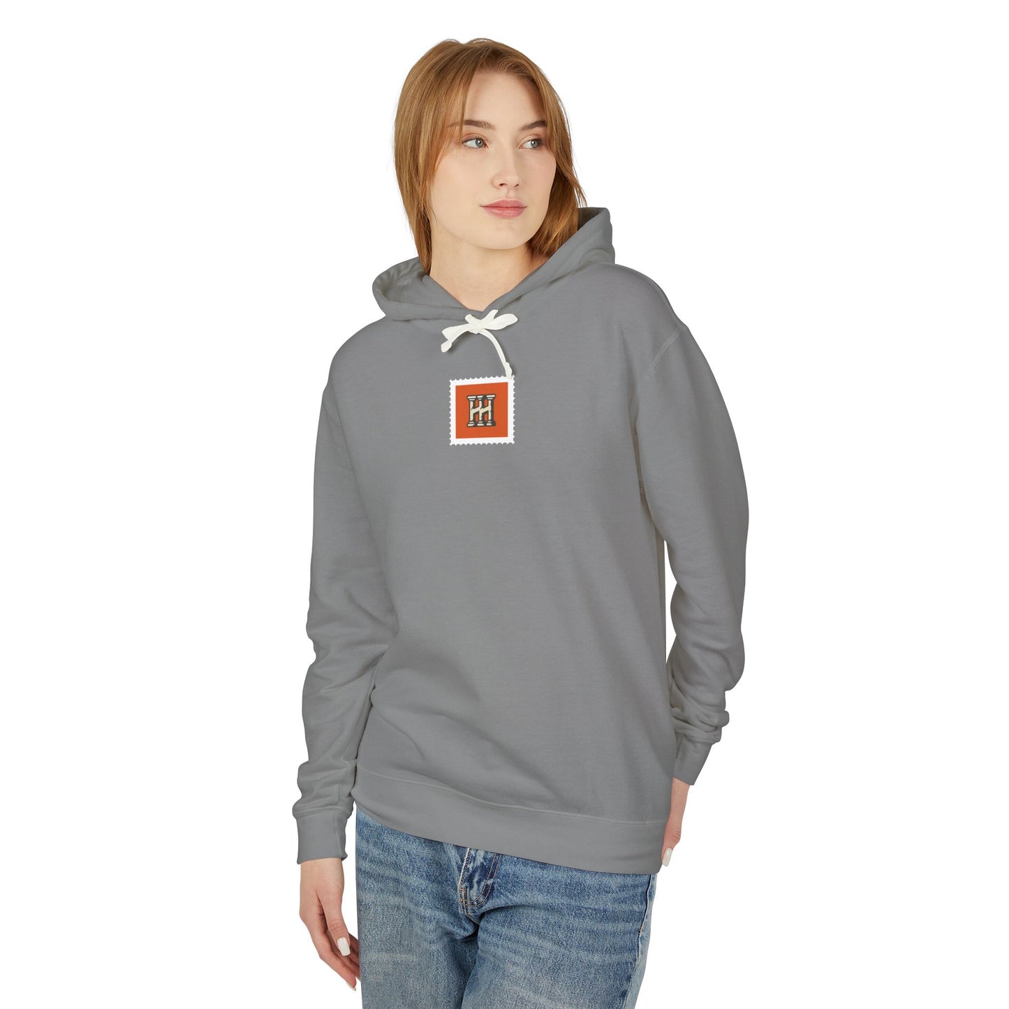 Hustle & Hurry Design, Lightweight Hooded Sweatshirt