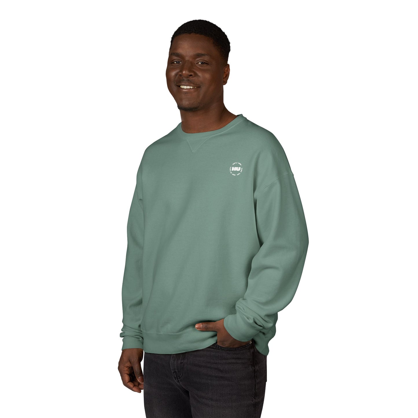 Hustle & Hurry Sweatshirt, Relaxed Style