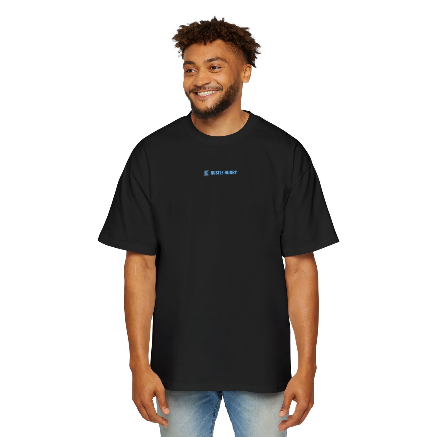 HUSTLE HURRY | Oversized Tee, Relaxed