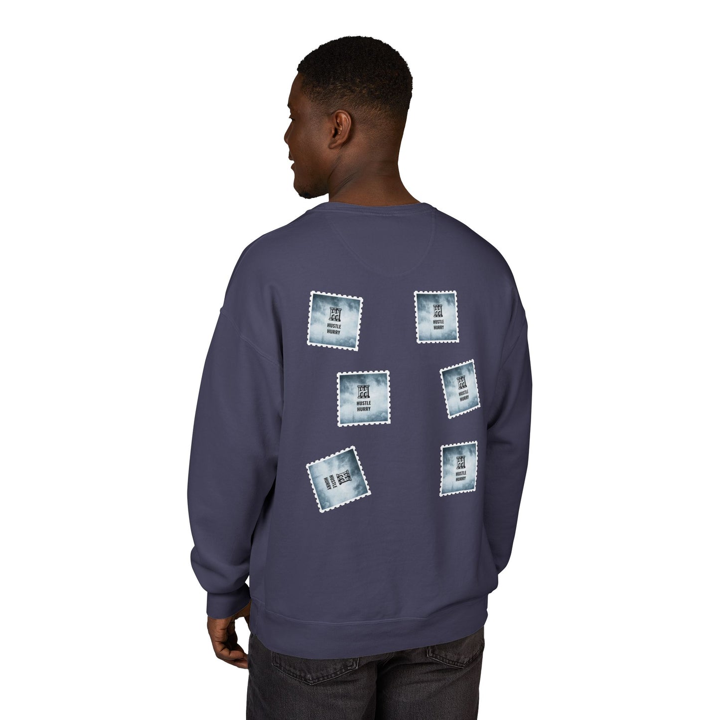Hustle & Hurry Sweatshirt, Relaxed Style