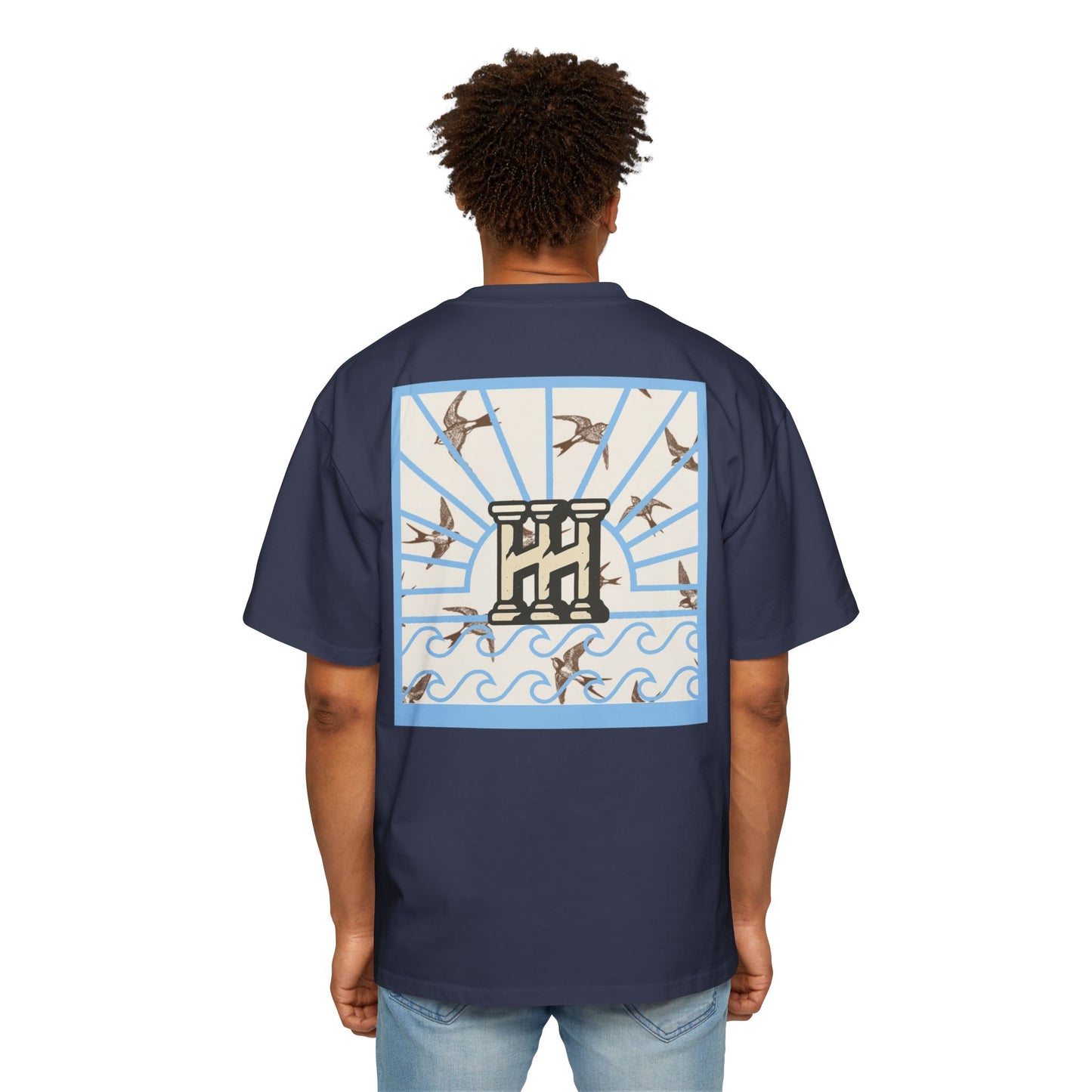 HUSTLE HURRY | Oversized Tee, Relaxed