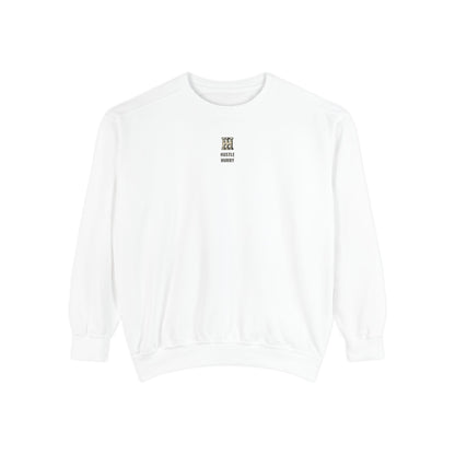 HUSTLE HURRY Sweatshirt, Cozy Garment-Dyed Sweater