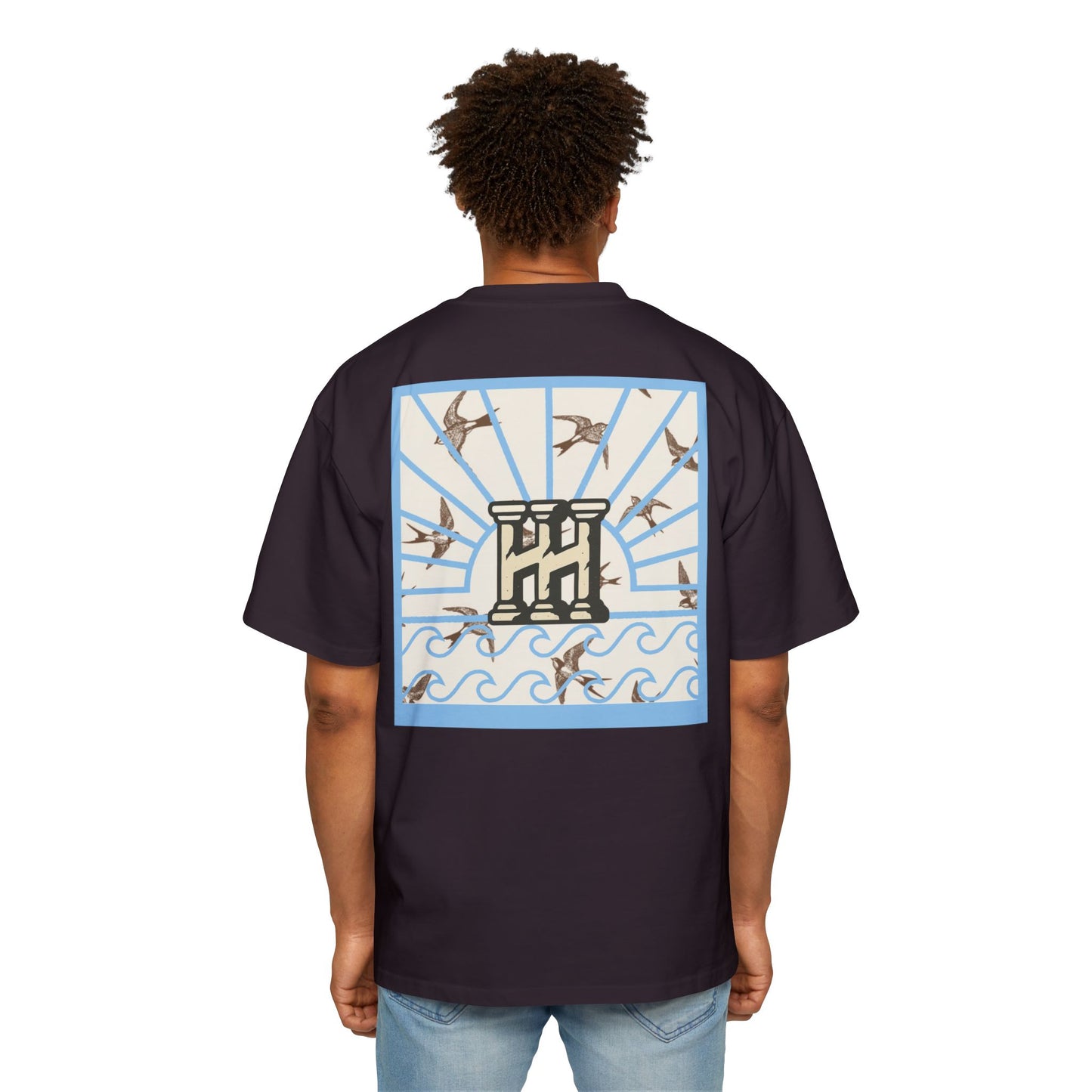 HUSTLE HURRY | Oversized Tee, Relaxed