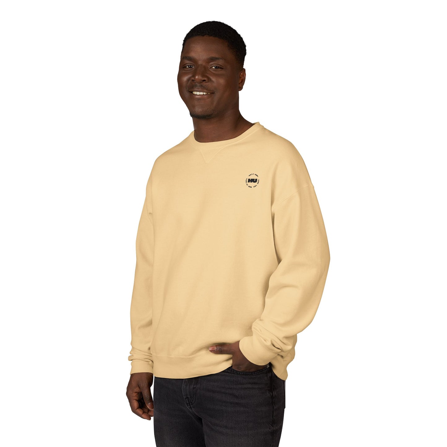 Hustle & Hurry Sweatshirt, Relaxed Style