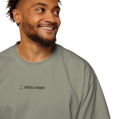 HUSTLE HURRY | Oversized Tee, Relaxed