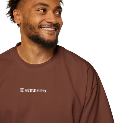 HUSTLE HURRY | Oversized Tee, Relaxed