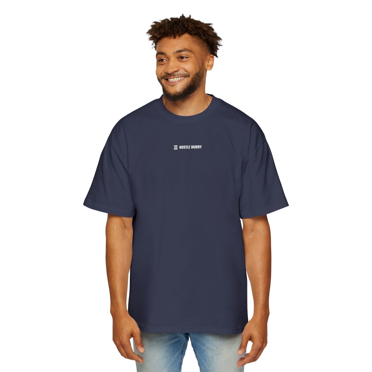HUSTLE HURRY | Oversized Tee, Relaxed
