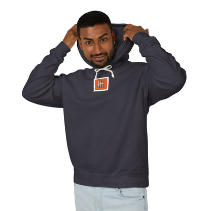 Hustle & Hurry Design, Lightweight Hooded Sweatshirt