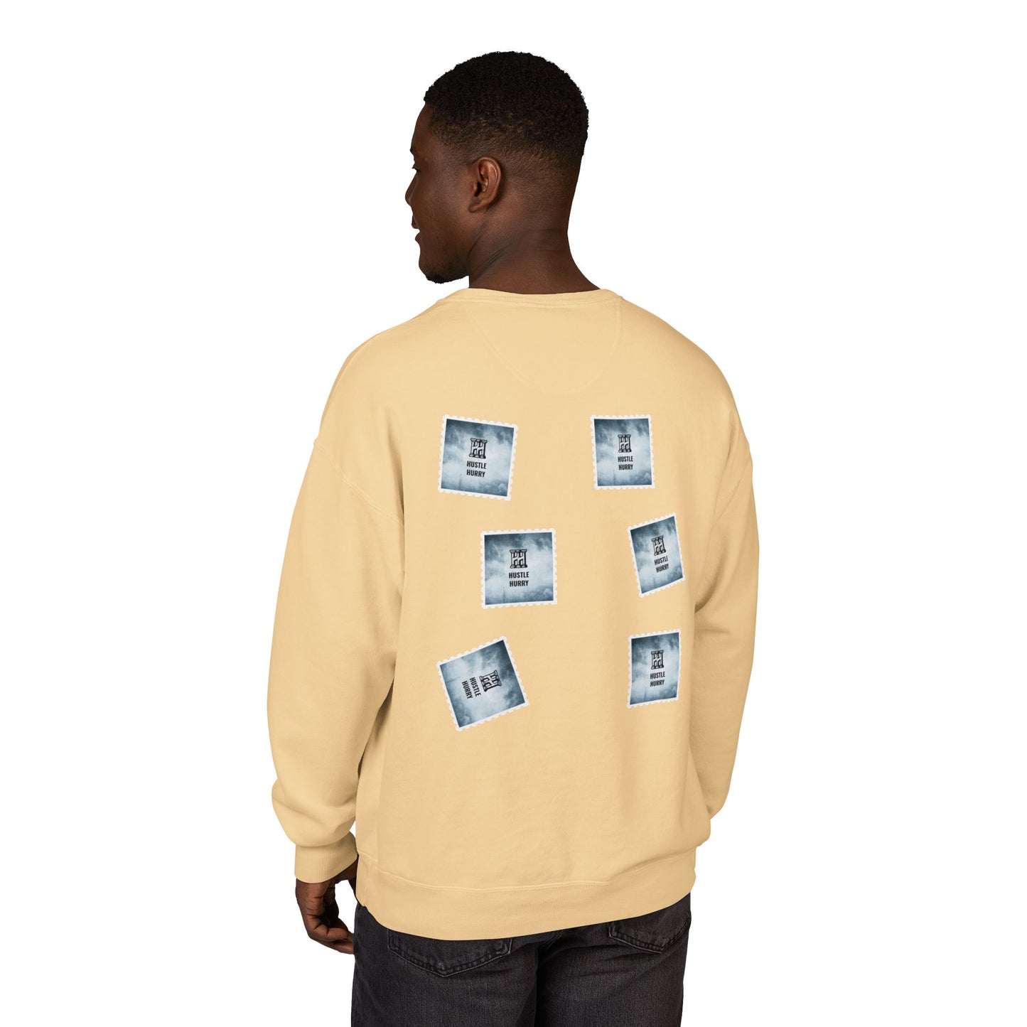 Hustle & Hurry Sweatshirt, Relaxed Style