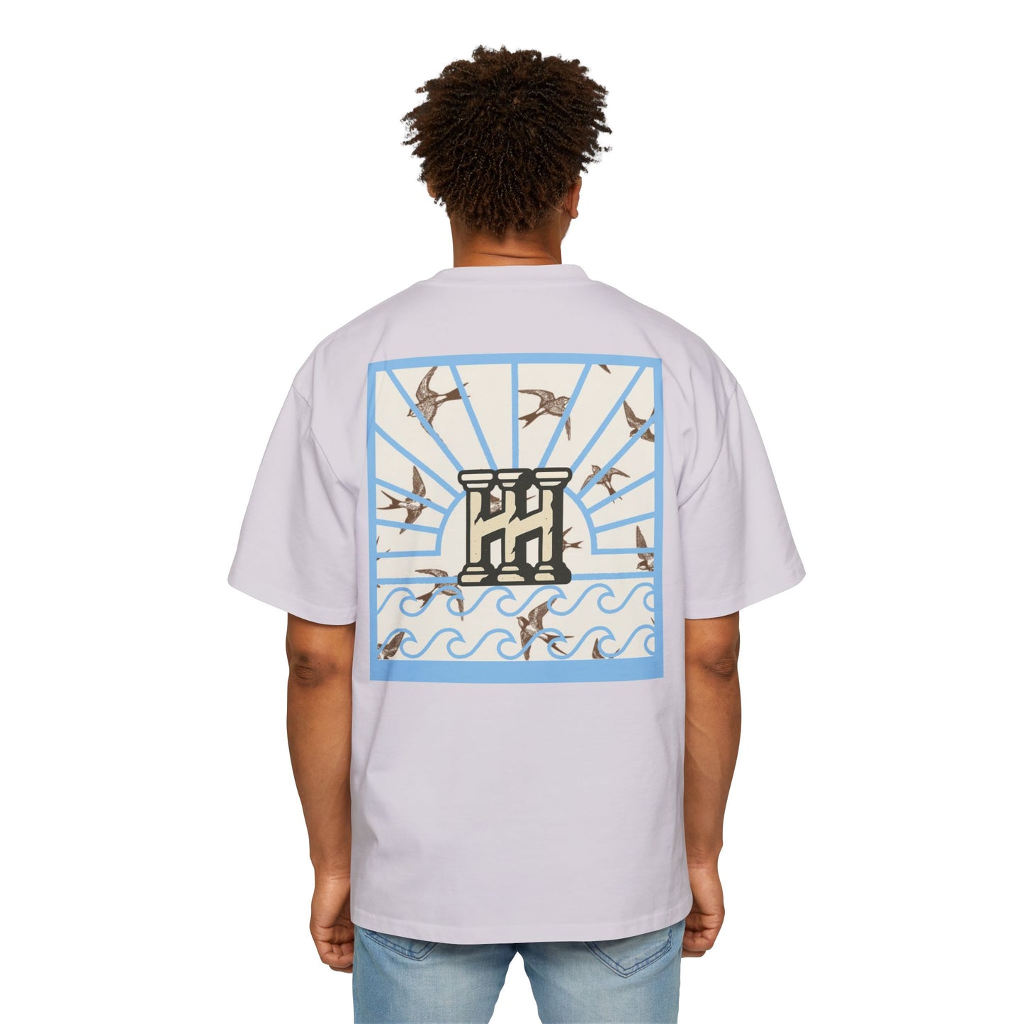 HUSTLE HURRY | Oversized Tee, Relaxed