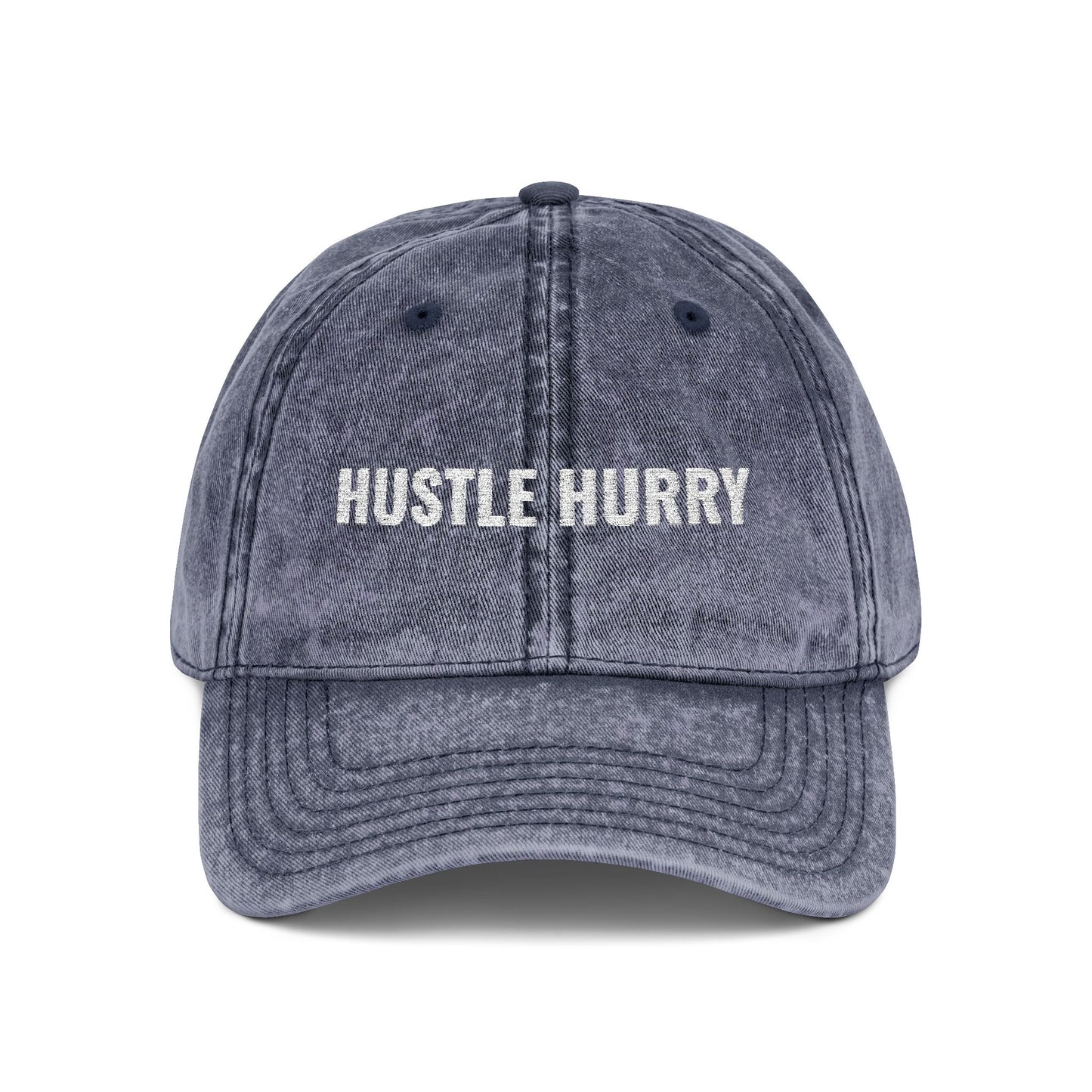 Hustle Hurry | Vintage Embroidered Cap