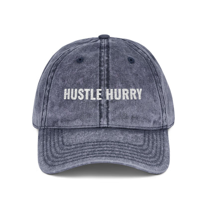 Hustle Hurry | Vintage Embroidered Cap