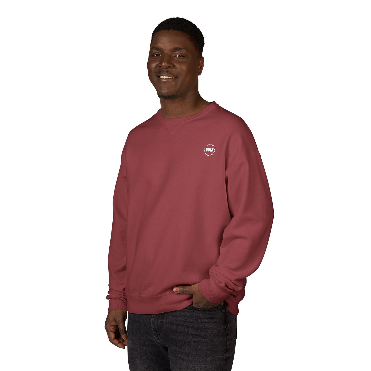 Hustle & Hurry Sweatshirt, Relaxed Style
